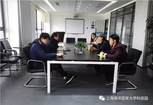 上海海事大學(xué)技術(shù)轉(zhuǎn)移中心一行來園區(qū)參觀交流，深化產(chǎn)學(xué)研合作